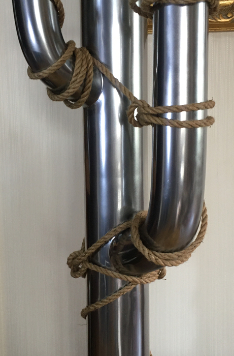 Cactus "Shibari" art object